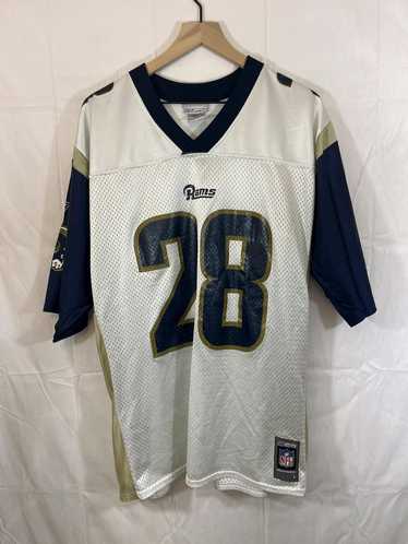 Reebok NFL Football Los Angeles Rams Faulk 28 Mesh Jersey Shirt Men’s discount Size XL