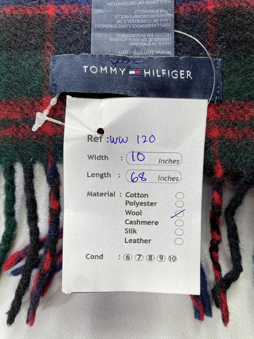 Tommy Hilfiger × Vintage Tommy Hilfiger Scarf / M… - image 6