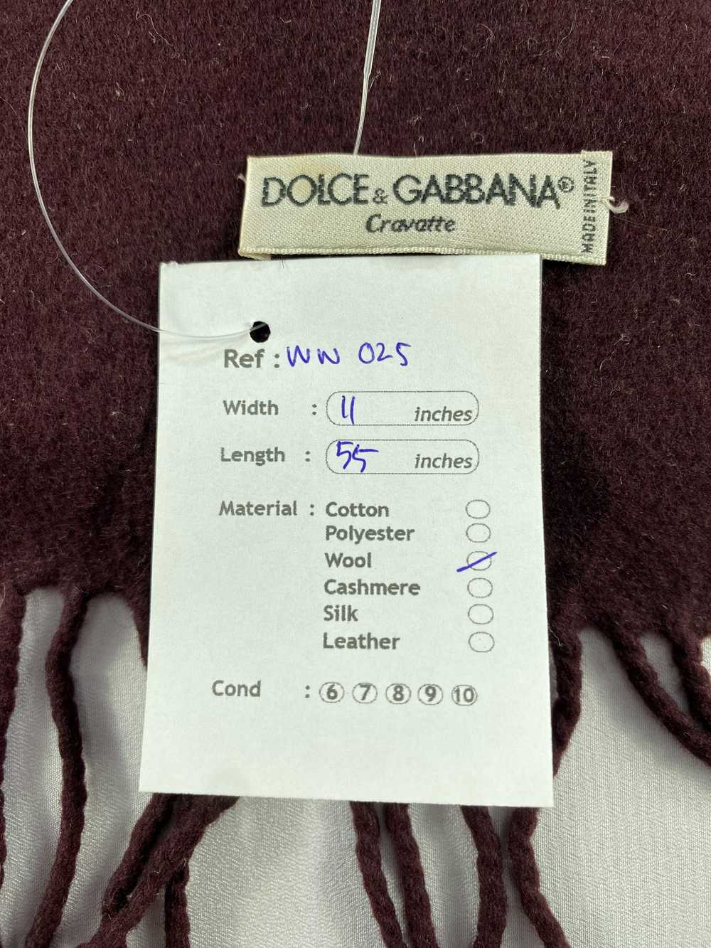 Dolce & Gabbana × Vintage Dolce & Gabbana Scarf /… - image 8