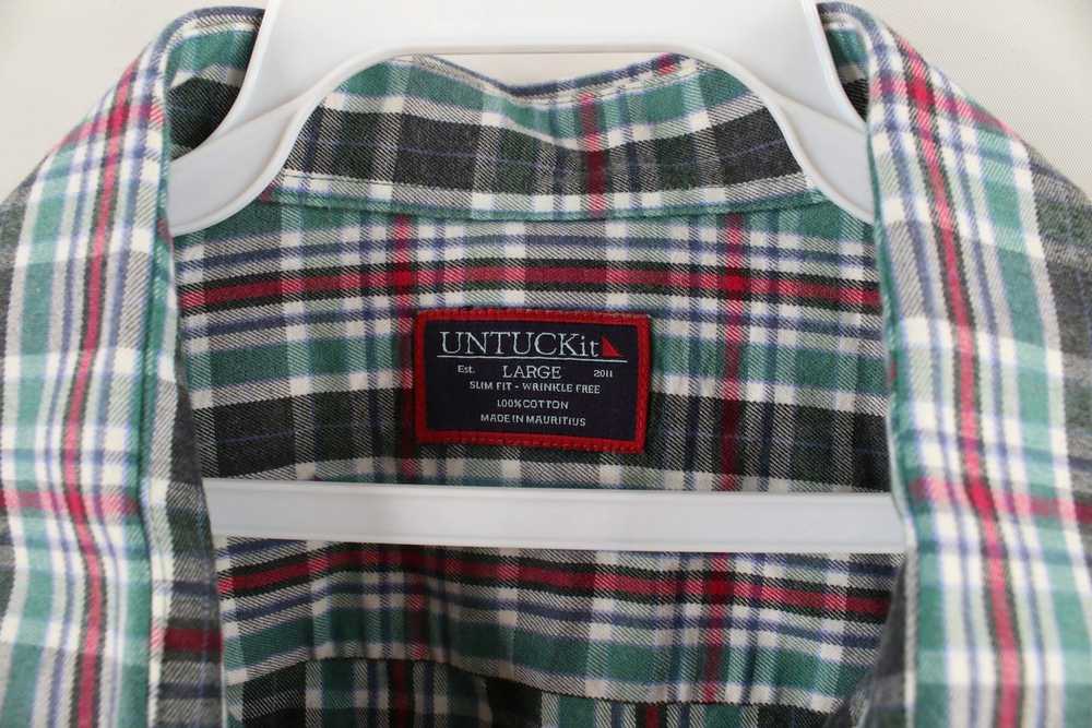 UNTUCKit × Vintage Untuckit Wrinkle Free Collared… - image 5