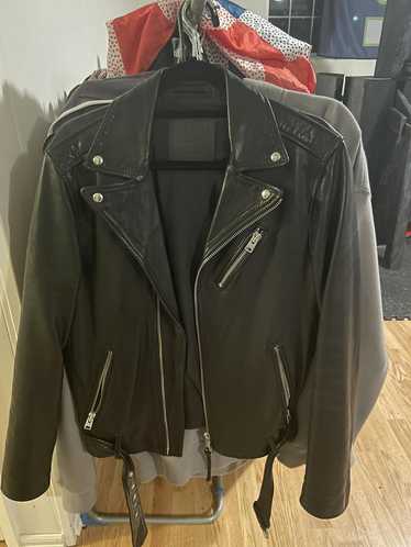 Allsaints All saints black leather jacket