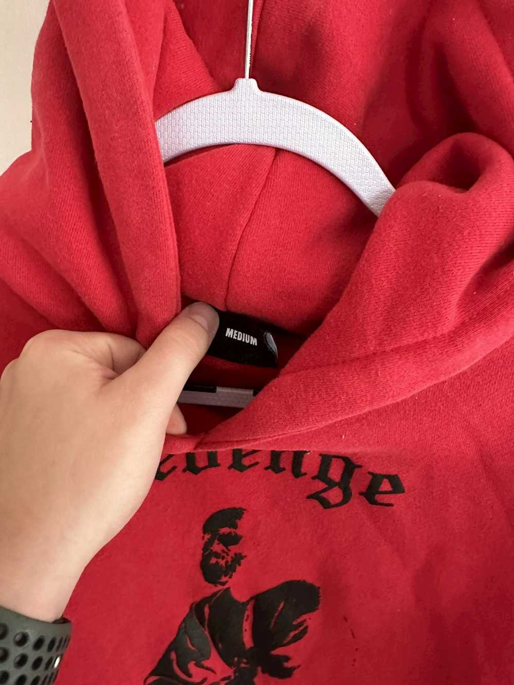 Revenge REVENGE RED RENAISSANCE HOODIE - MEDIUM - image 3