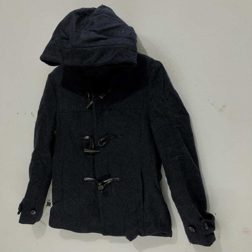 Studious Japanese Brand Studious Black Coat Hoodi… - image 2