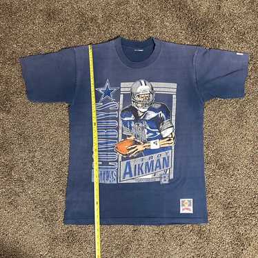 1993 TROY AIKMAN Salem DALLAS COWBOYS NFC CHAMPS Super Bowl Shirt - Adult  Large 