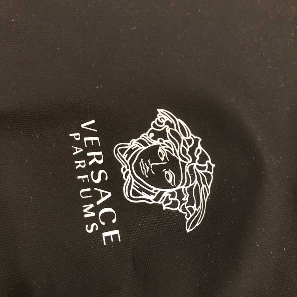 Versace Parfums Unused Backpack Travel Tote Black… - image 6