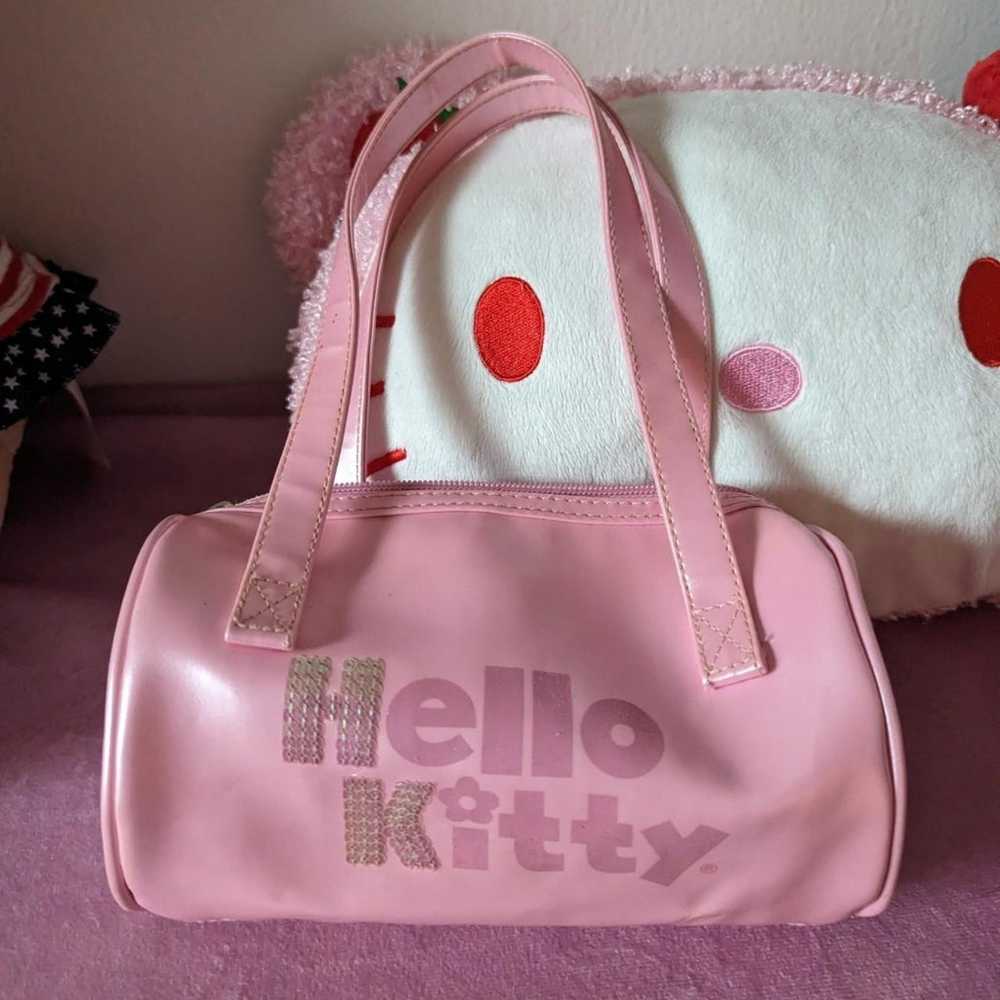hello kitty barrel purse pink - image 5