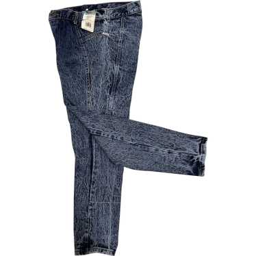 Vintage Skinny Jeans / 27 Waist / High Waist Chic Dark Denim