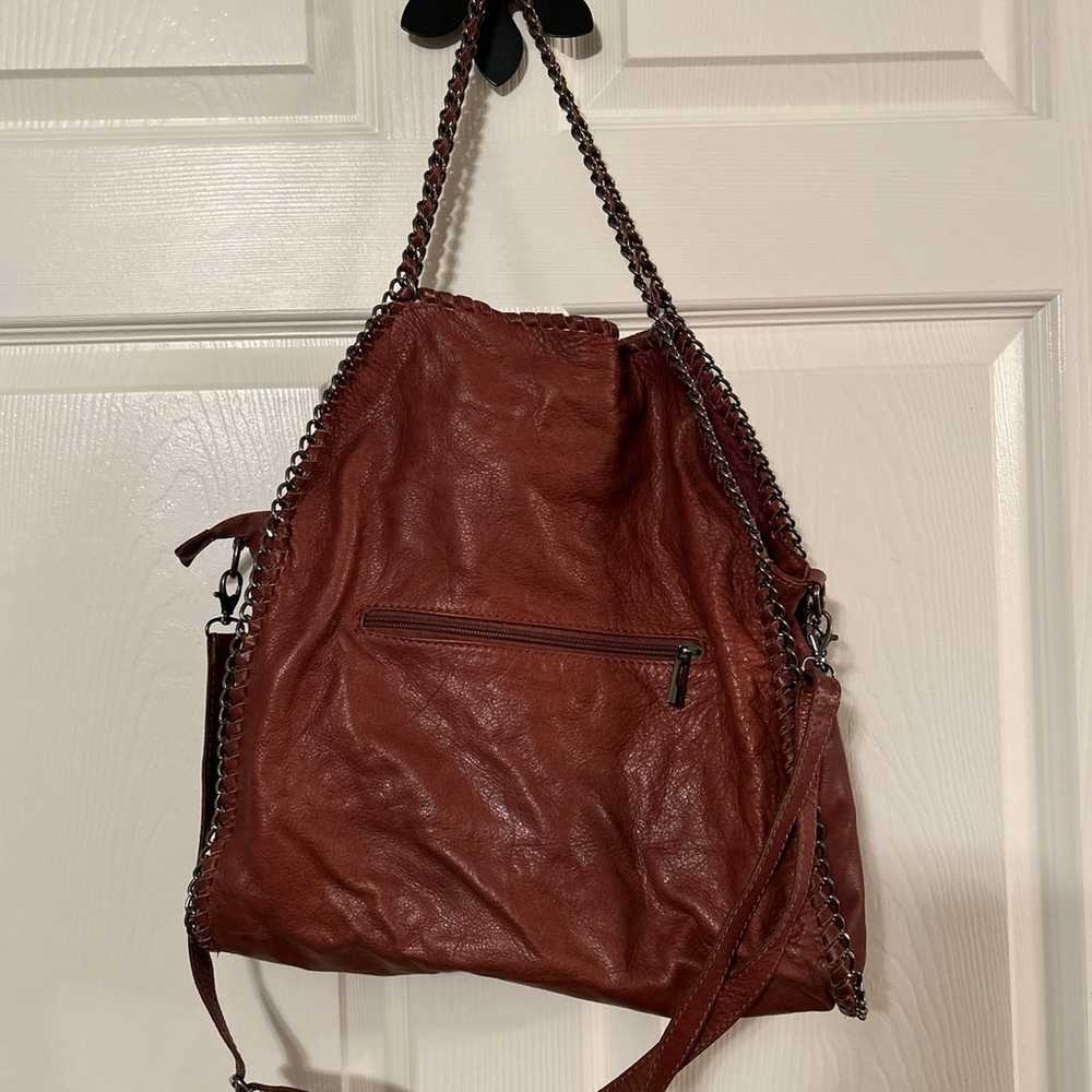 Brown leather Bag made in Italy - image 2
