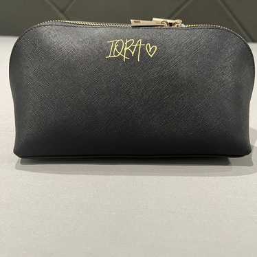 Black Leather Cosmetic Case - image 1