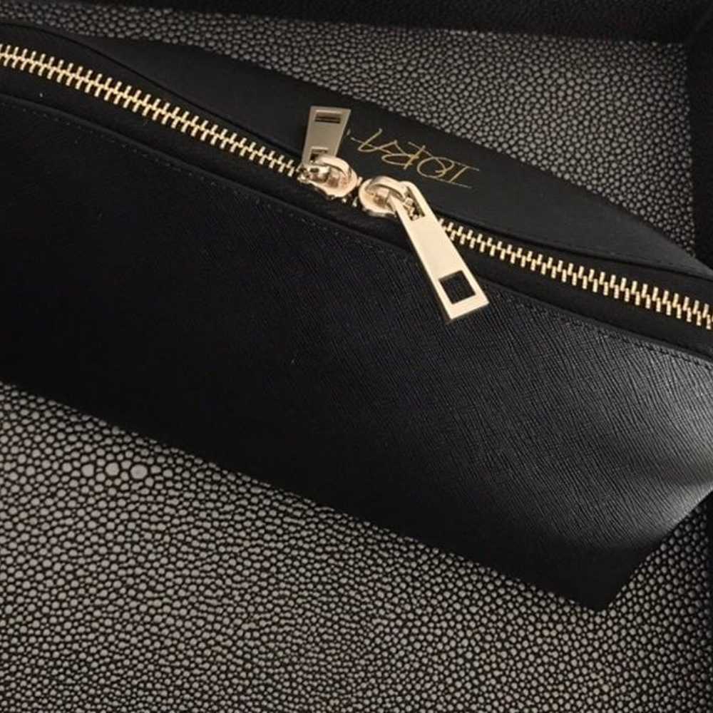 Black Leather Cosmetic Case - image 4