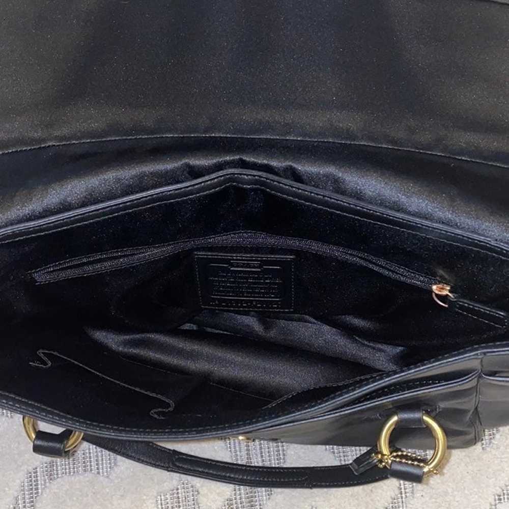 $458 Coach Campbell Eva Flap Handbag Sat - image 4