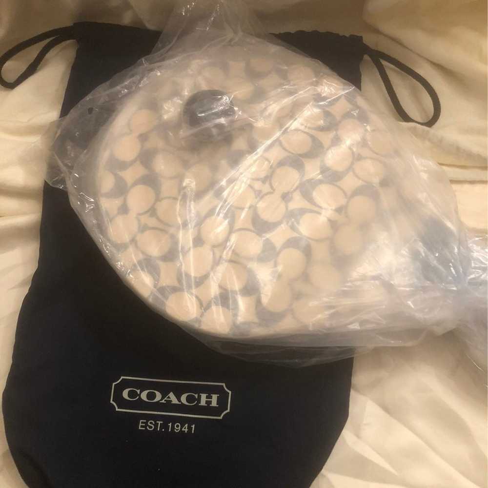COACH Bag purse crossbody paddle ball - image 12