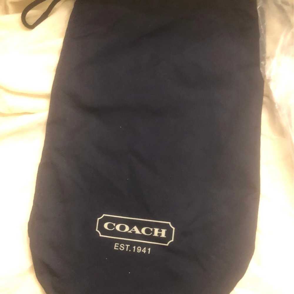 COACH Bag purse crossbody paddle ball - image 9