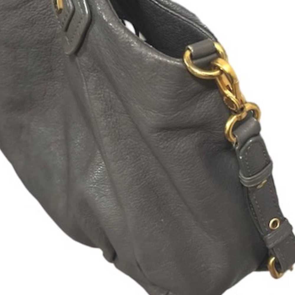 Marc Jacobs Tote Shoulder Bag Leather Magnetic Cl… - image 11