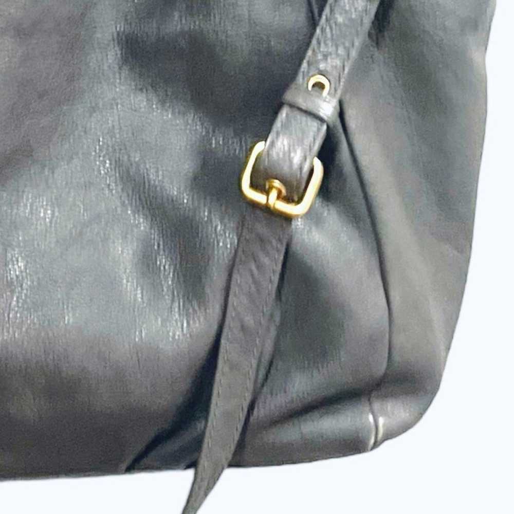 Marc Jacobs Tote Shoulder Bag Leather Magnetic Cl… - image 12