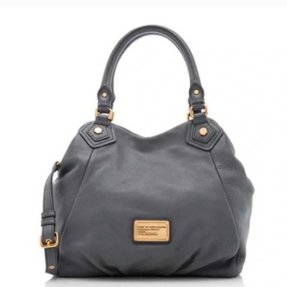 Marc Jacobs Tote Shoulder Bag Leather Magnetic Cl… - image 1