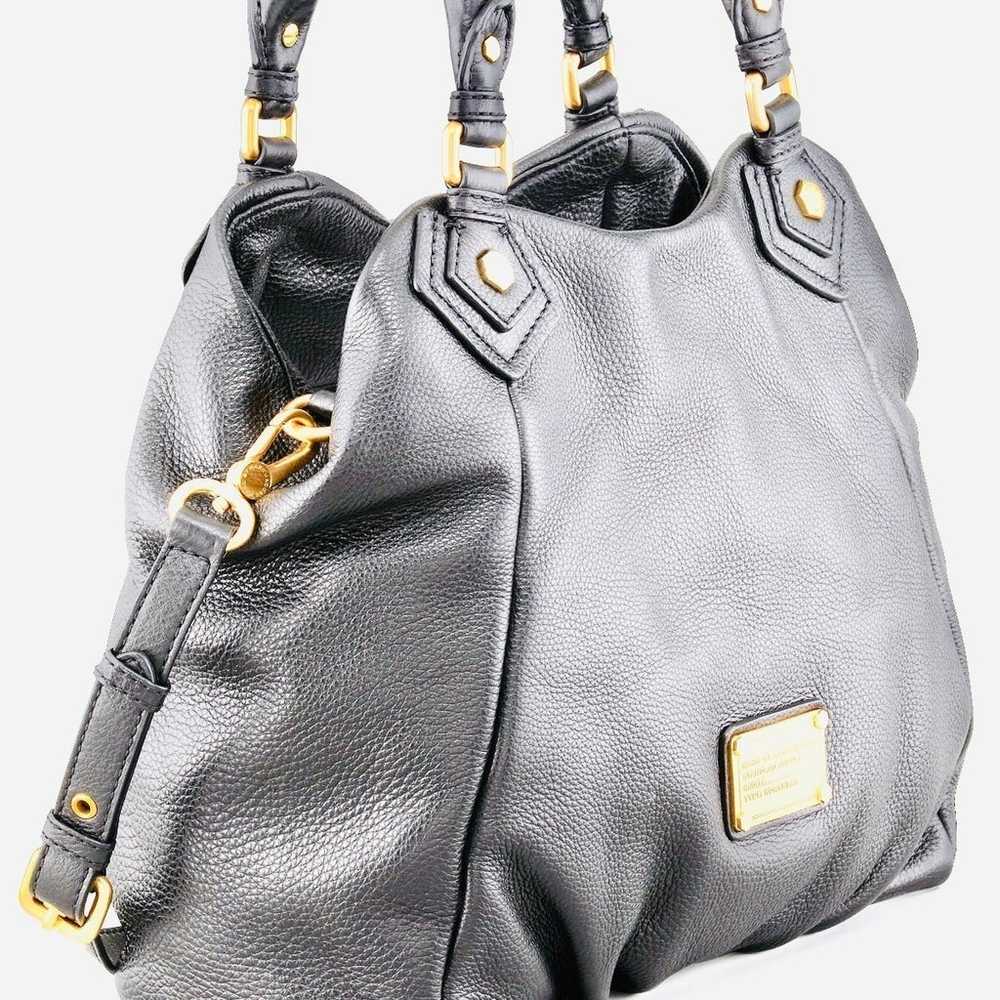 Marc Jacobs Tote Shoulder Bag Leather Magnetic Cl… - image 2