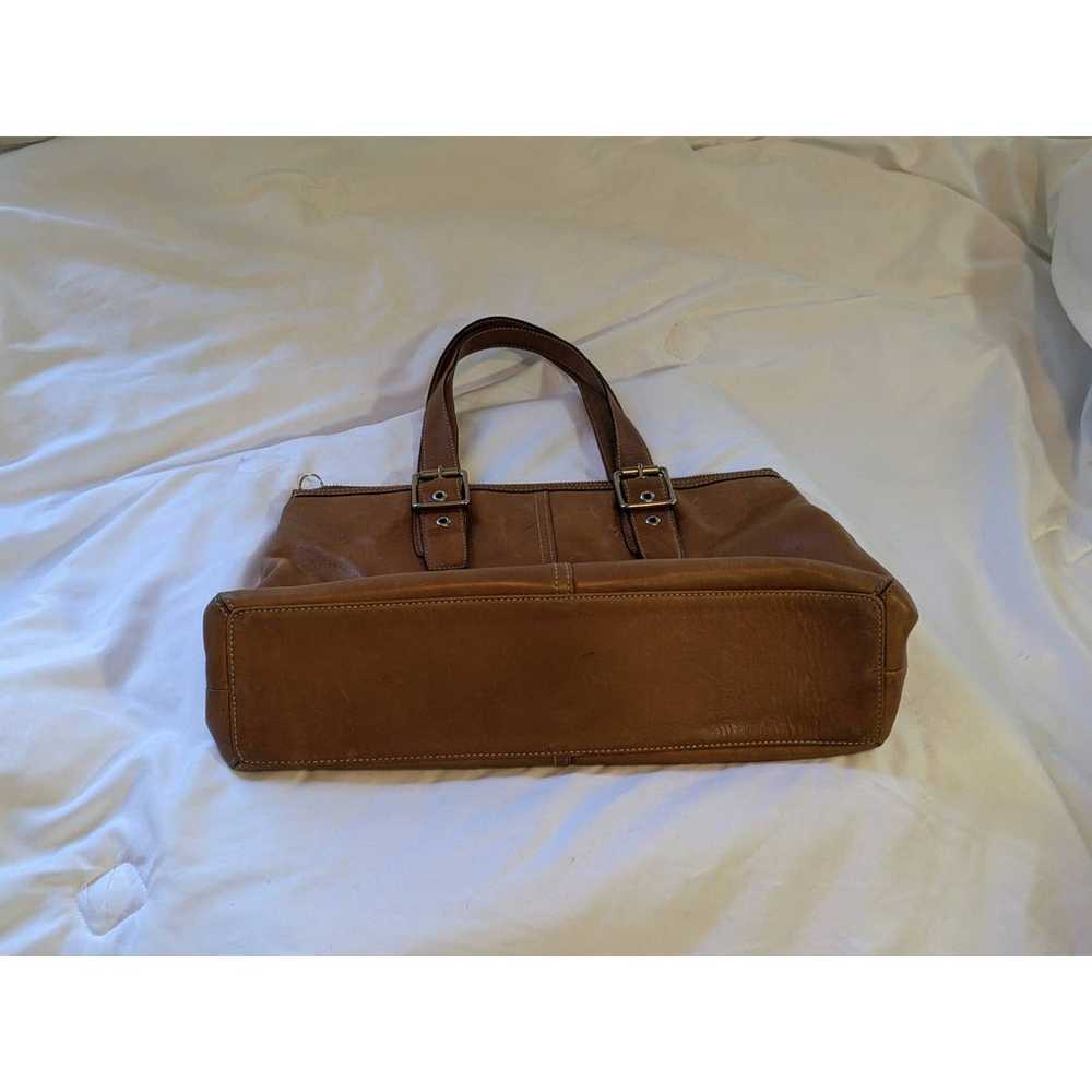 VINTAGE AUTHENTIC COLLECTOR COACH BAG/PURSE IN TA… - image 9