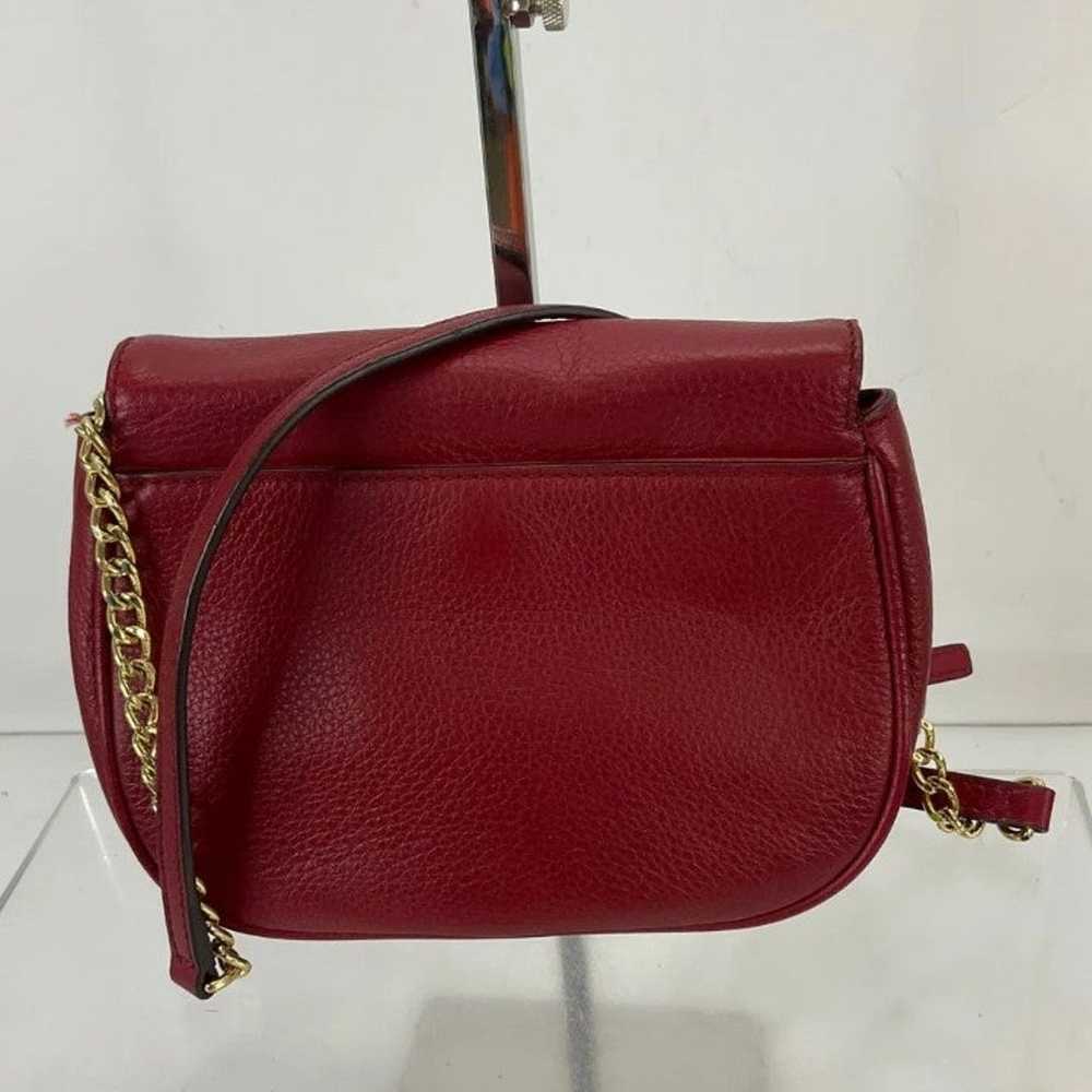 micheal kors Red pebbled crossbody - image 2