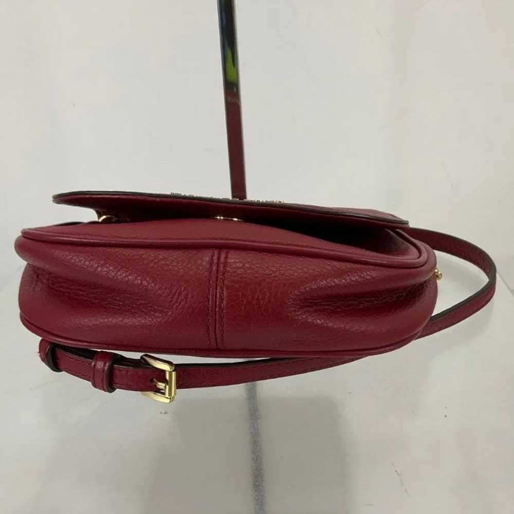 micheal kors Red pebbled crossbody - image 3