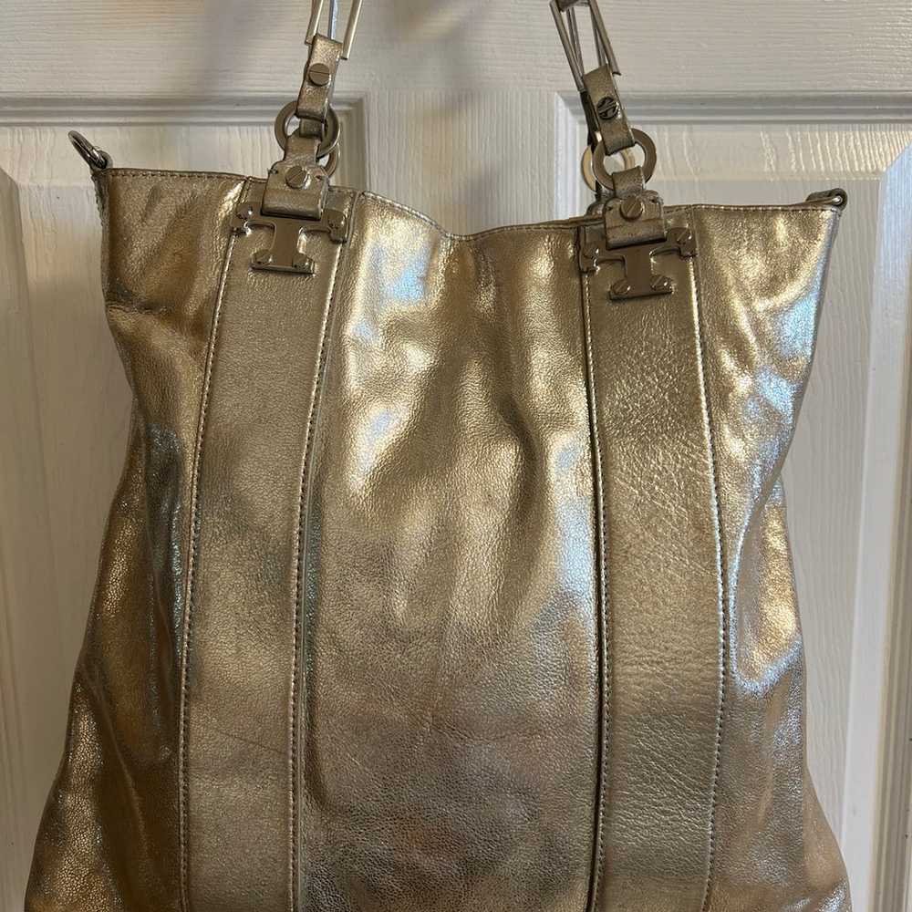 Tory Burch silver/metallic Tote bag - image 1