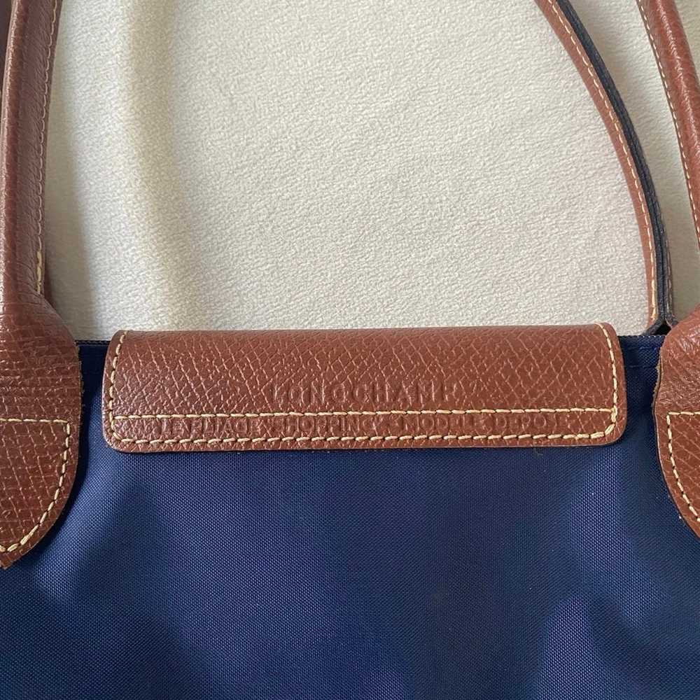 Longchamp Le Pliage Nylon shoulder tote Small Nav… - image 4