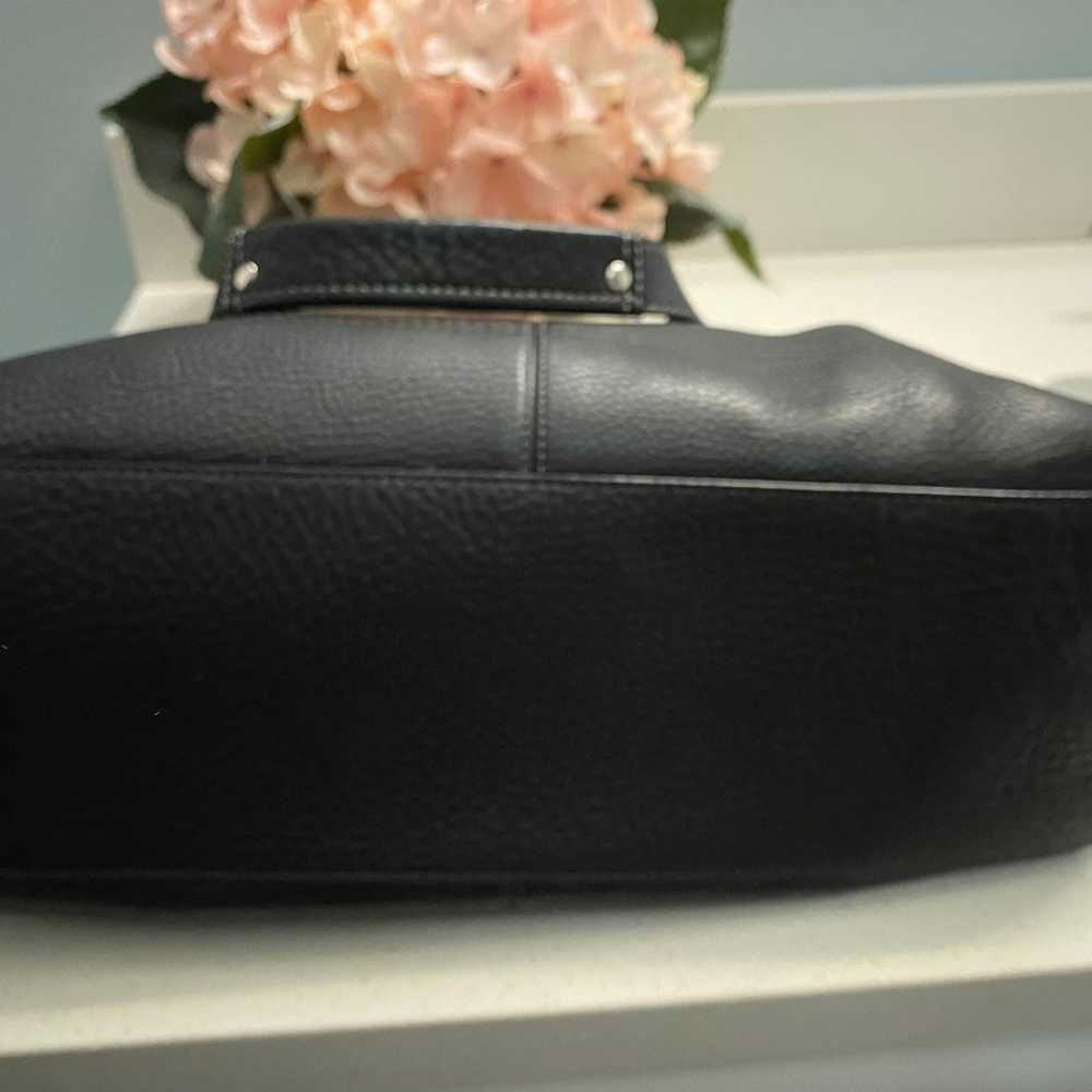 Coach Large Pebble Leather Handbag - image 3