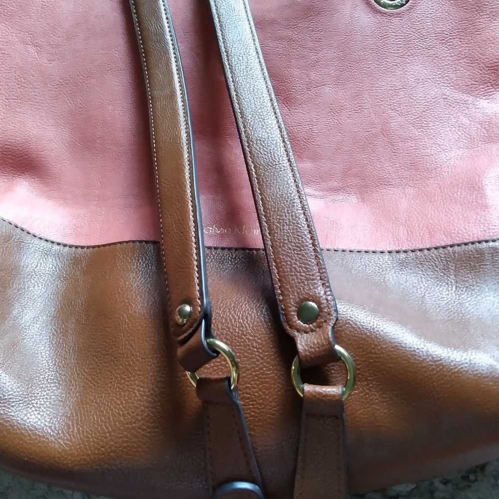 Calvin Klein Leather Tote bag - image 3