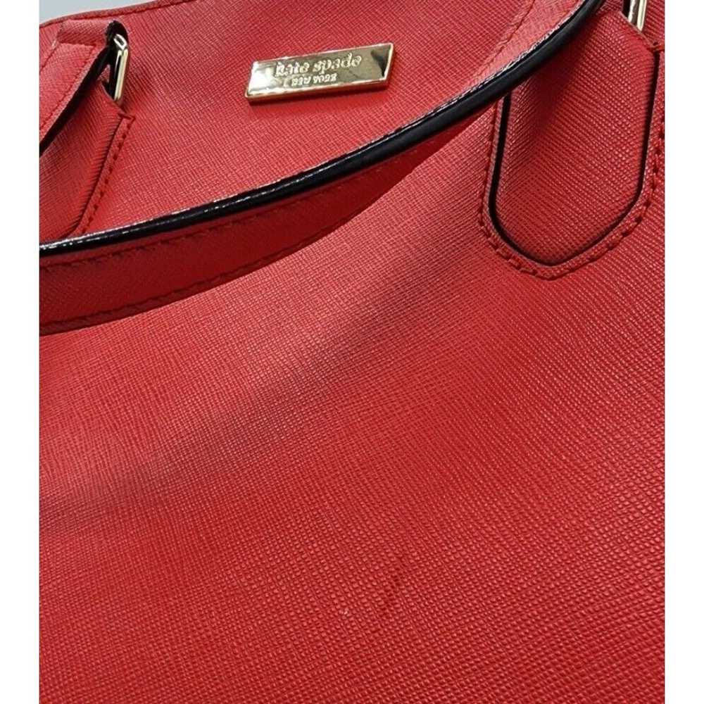 Kate Spade Evangeline Leather Satchel Bag Crossba… - image 10