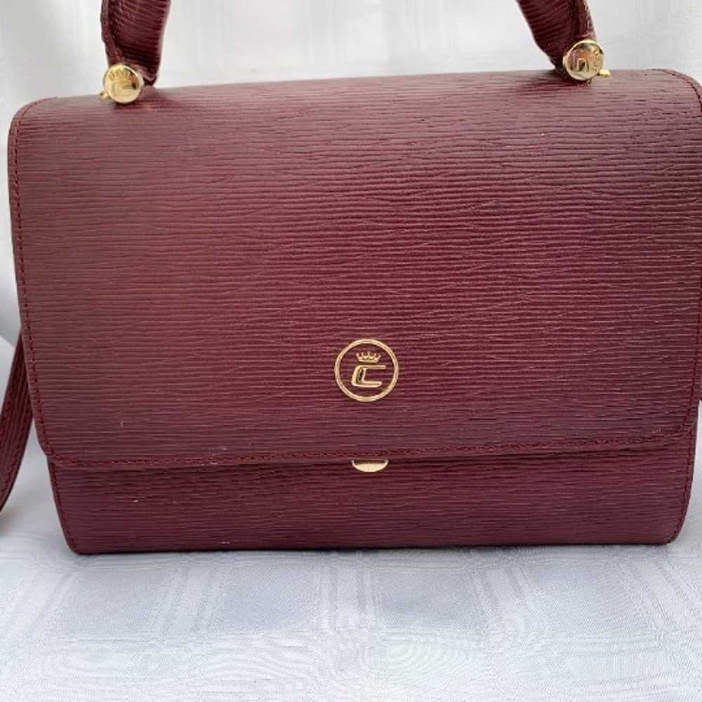 Carmim Luxury Handbags made in Brazil Purple/Maro… - image 2