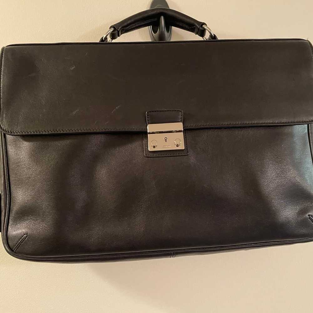 Coach designer laptop/tablet briefcase - image 12