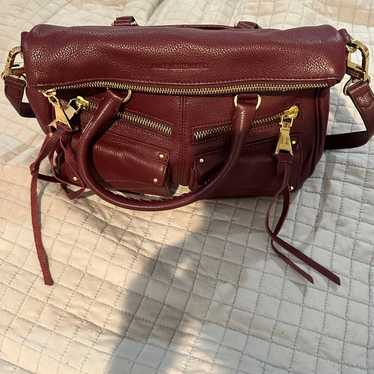 Rebecca Minkoff burgundy satchel