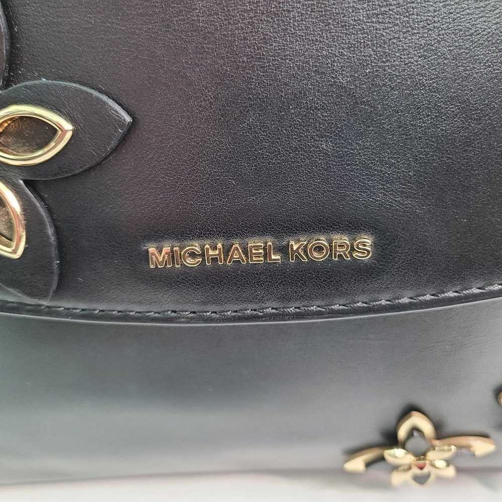 Michael Kors $328 Ava Flowers Small Leather Satch… - image 4