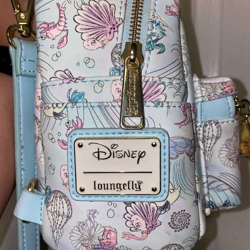 Disney little mermaid mini-mini backpack - image 1