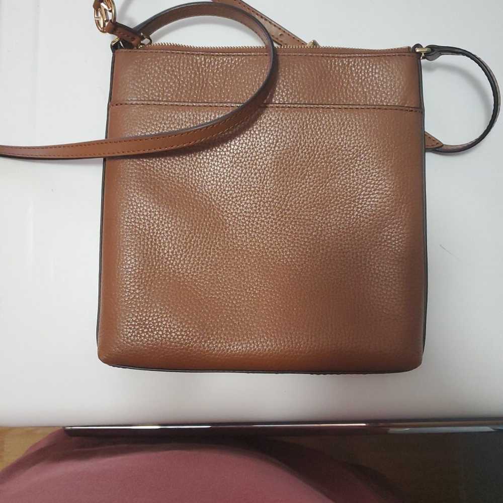 Michael Kors Acorn Leather Crossbody Bag - image 3