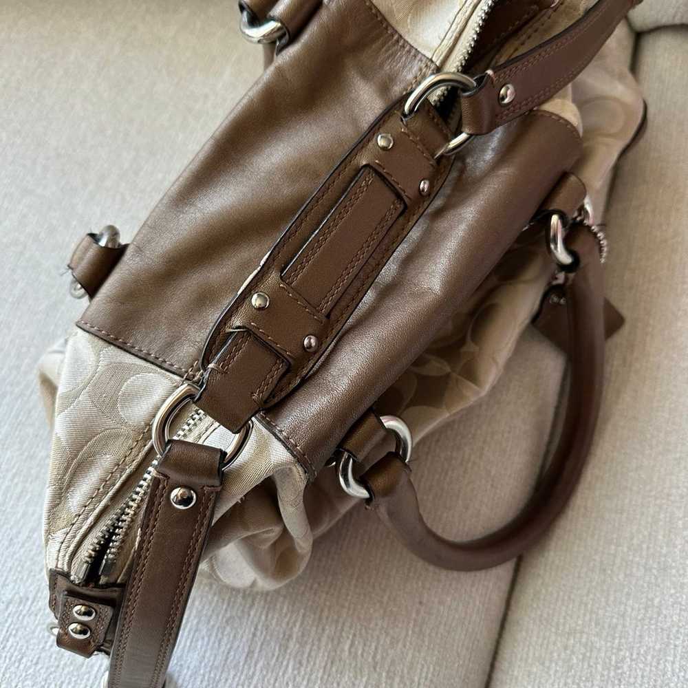 Vintage coach brown bag - image 4