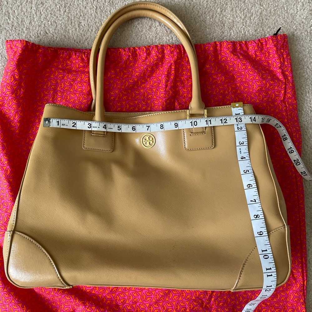 Tory Burch Robinson Patent Leather Tote Bag - image 7