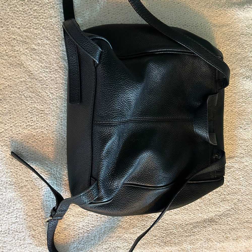 Kate Spade black leather backpack - image 4