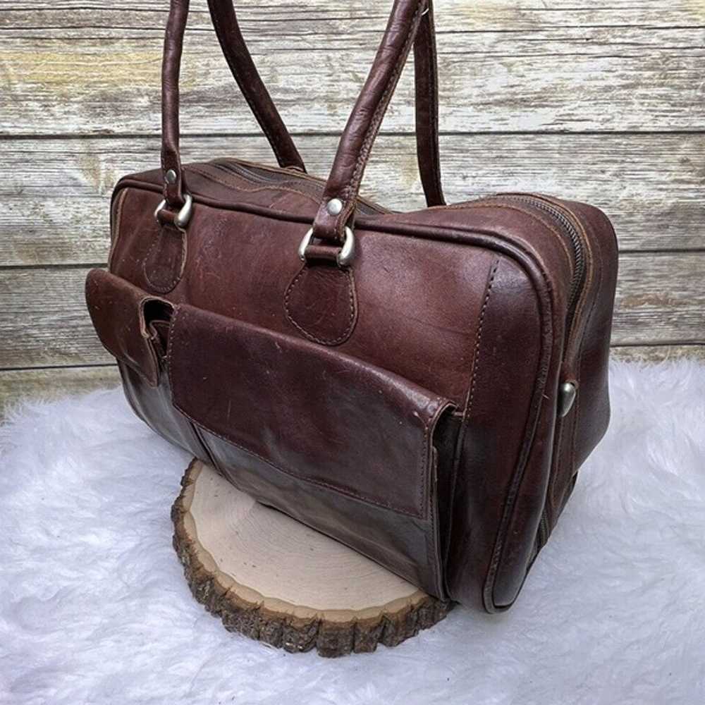 Leaders in Leather Brown Genuine Leather Purse To… - image 3
