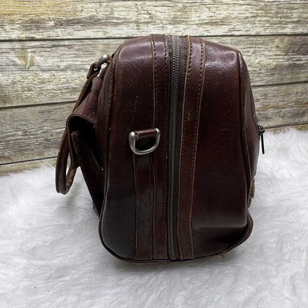Leaders in Leather Brown Genuine Leather Purse To… - image 4
