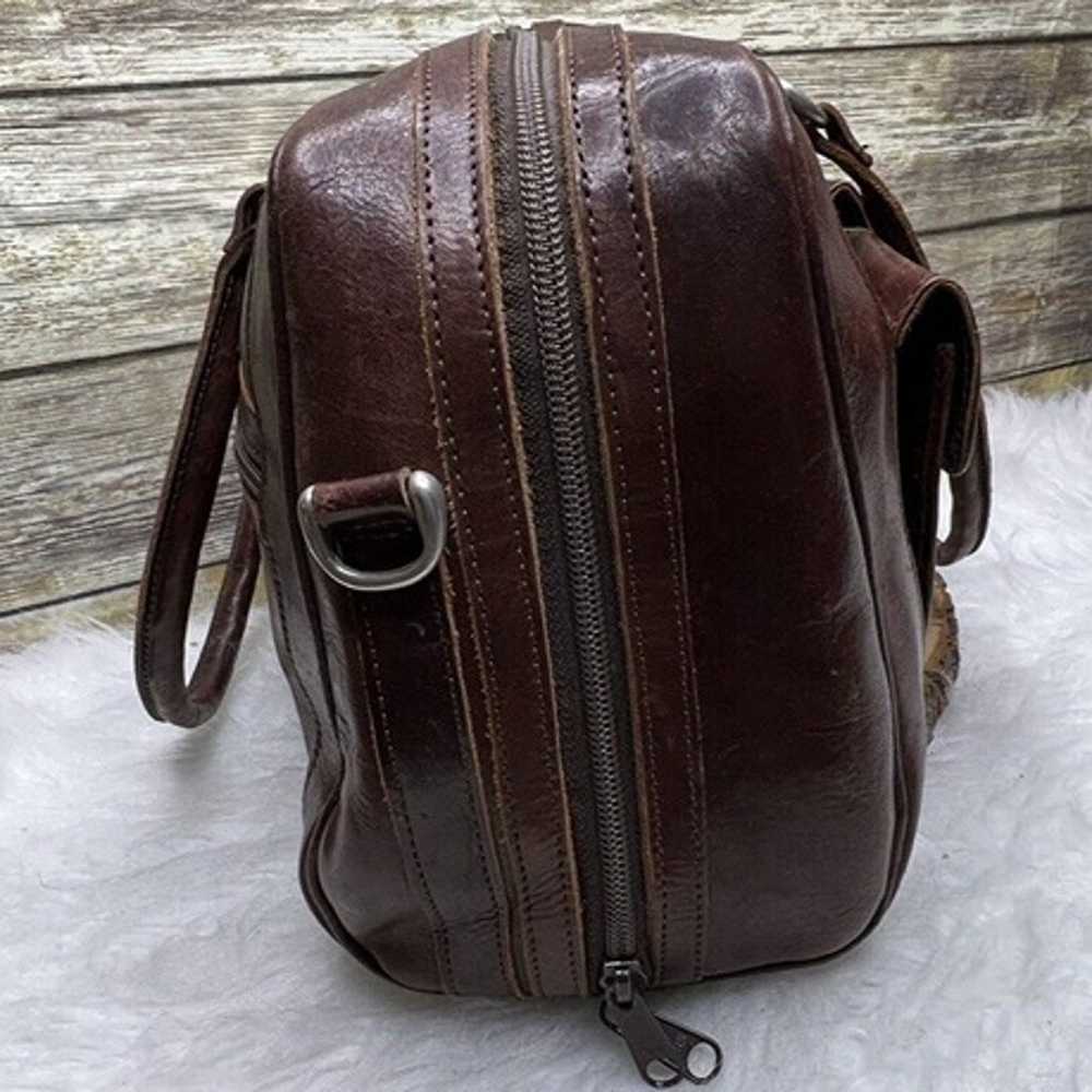Leaders in Leather Brown Genuine Leather Purse To… - image 6