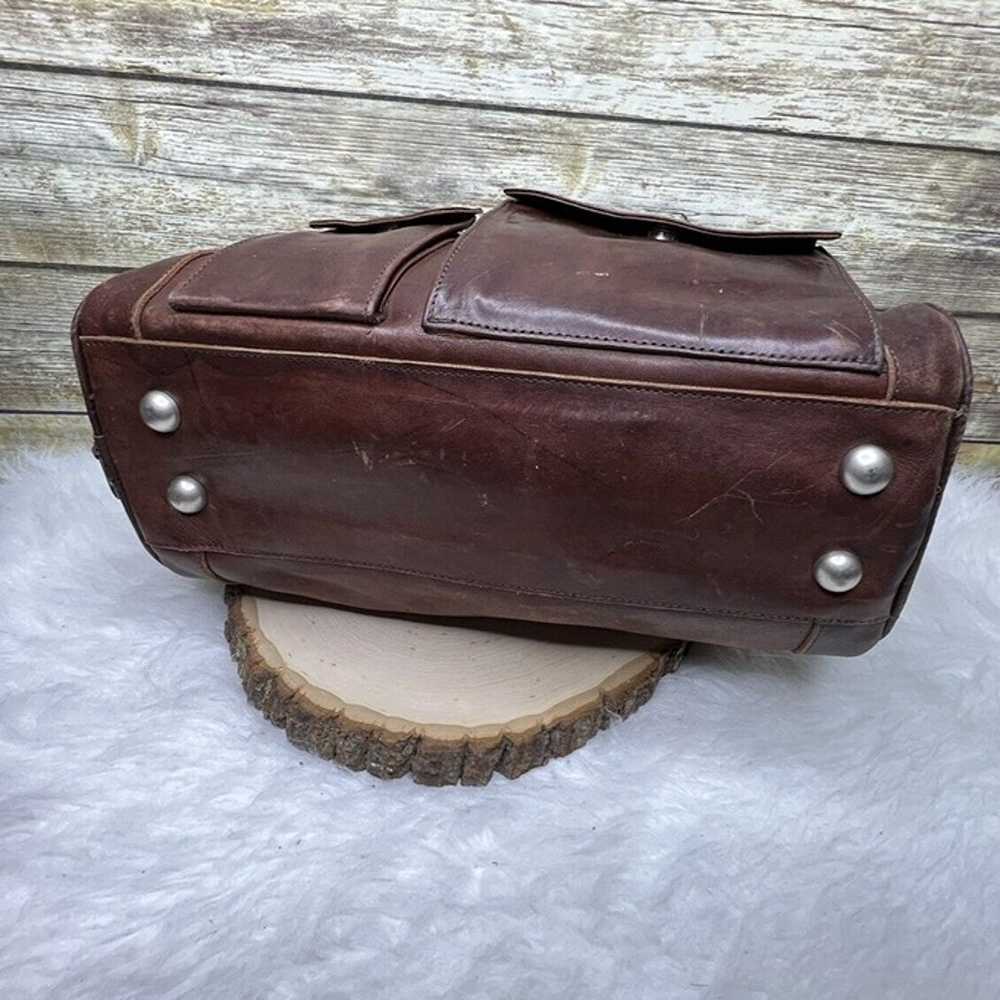 Leaders in Leather Brown Genuine Leather Purse To… - image 7