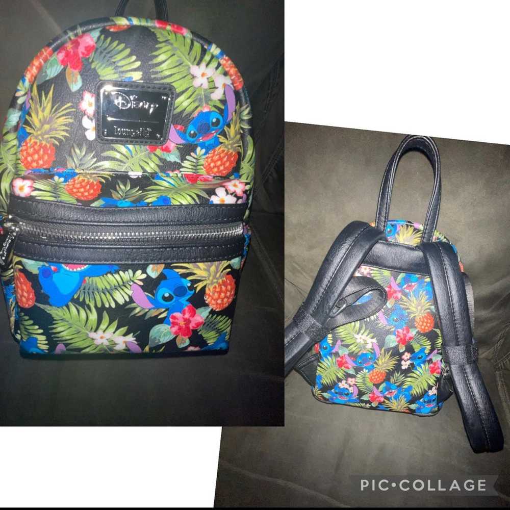 Disney parks Loungefly stitch tropical pineapple … - image 2