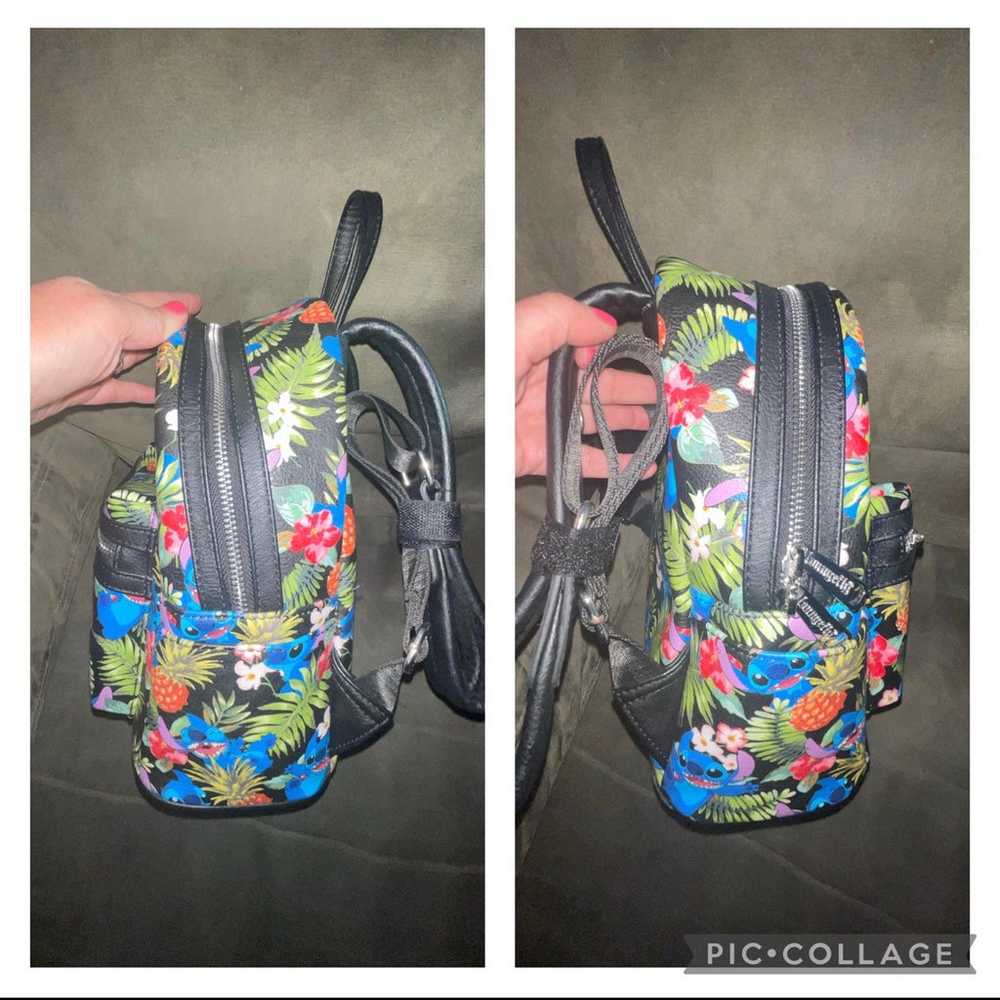 Disney parks Loungefly stitch tropical pineapple … - image 3