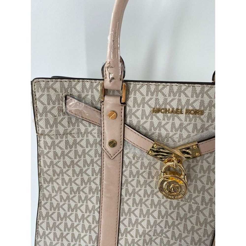 Michael Kors Bag Handbag Nouveau Hamilton Large S… - image 3