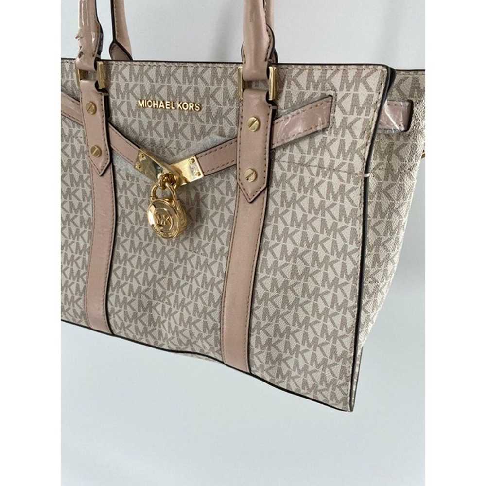 Michael Kors Bag Handbag Nouveau Hamilton Large S… - image 9