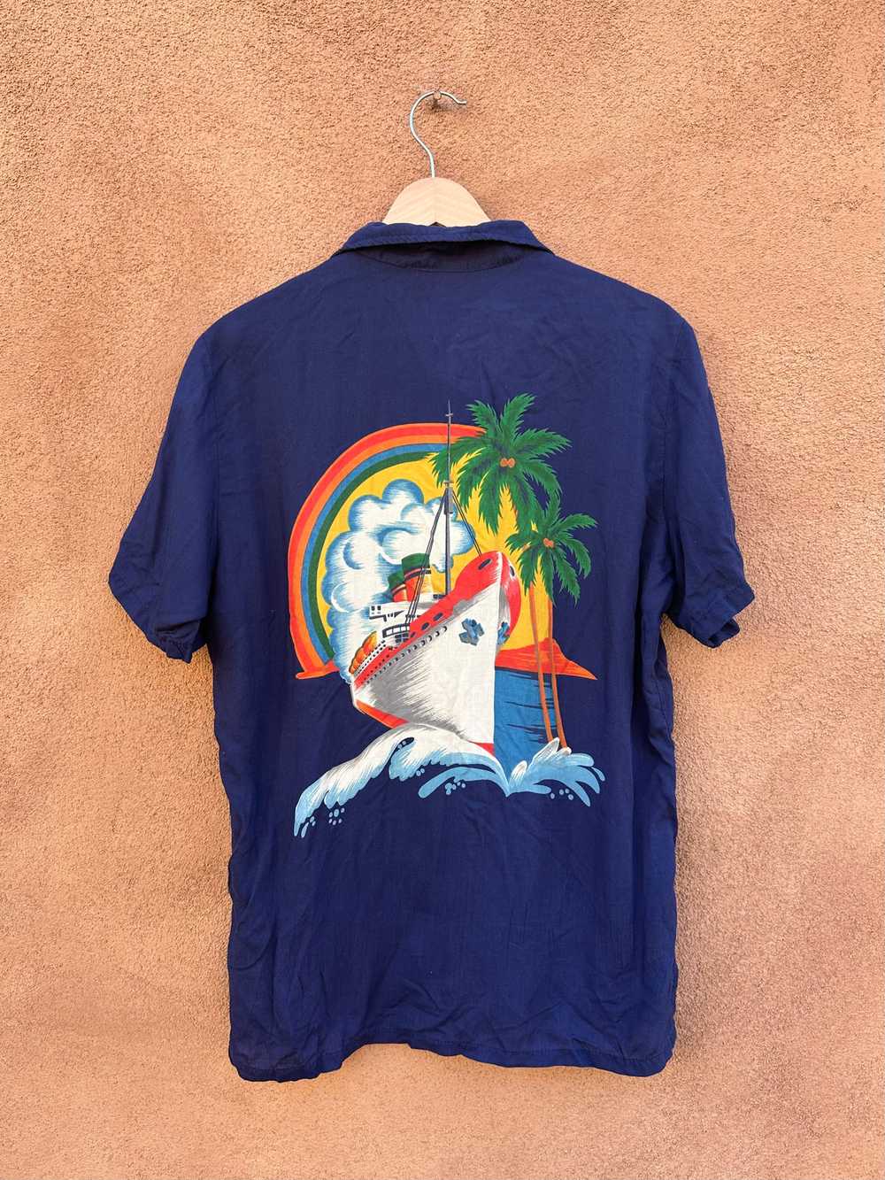 Rare 1980's Ocean Pacific Sunwear Cruise Ship Sho… - image 1