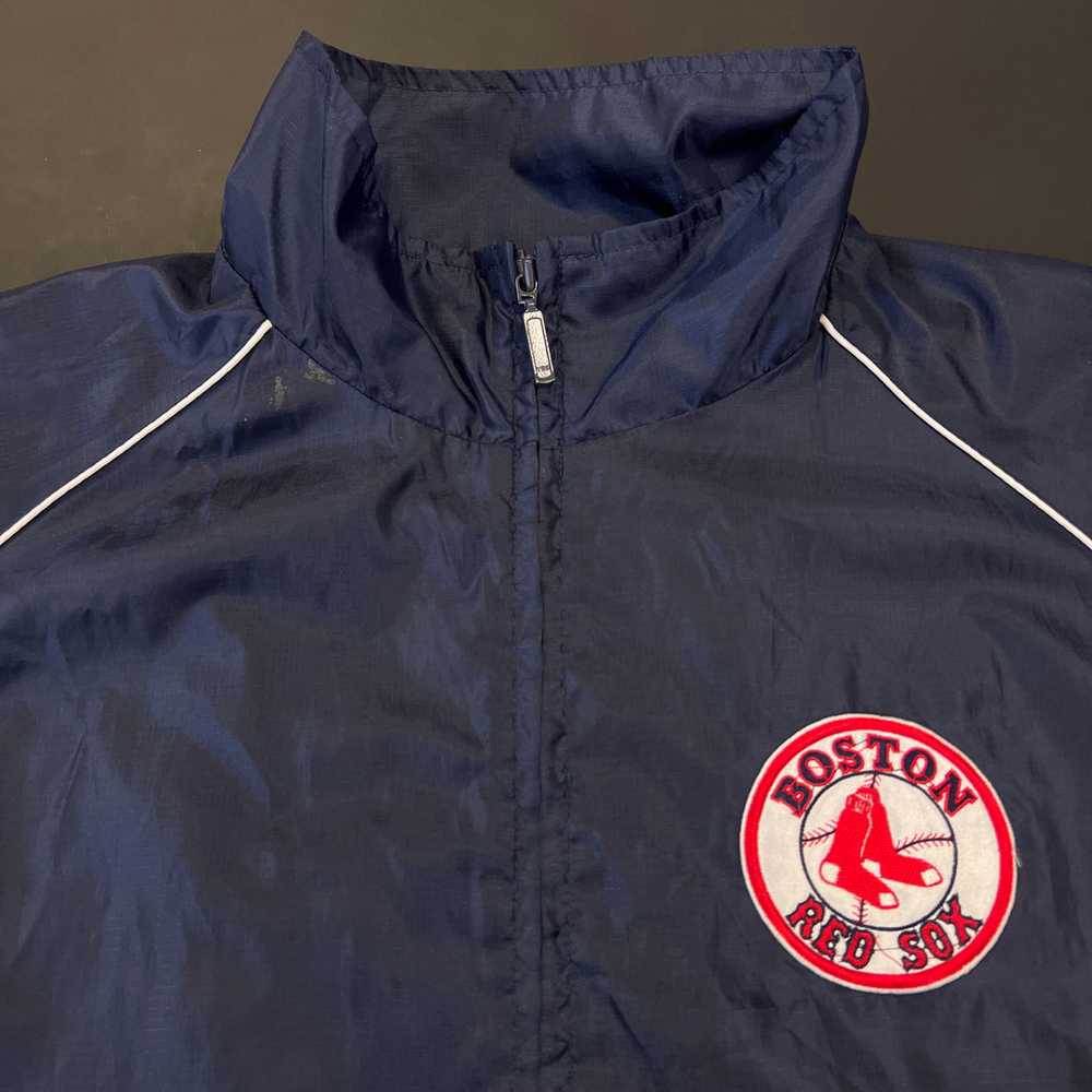 Vintage Boston Red Sox Windbreaker Jacket XL - image 1