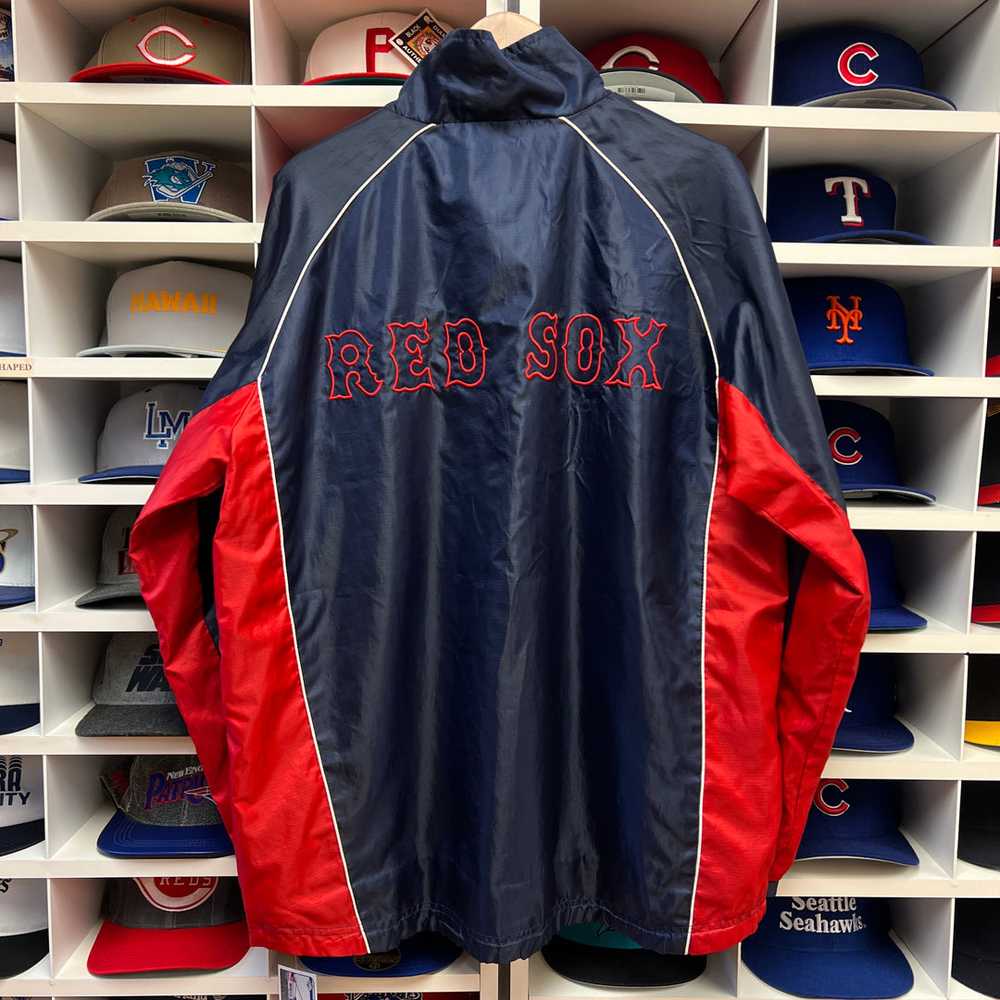 Vintage Boston Red Sox Windbreaker Jacket XL - image 4