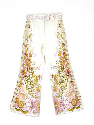 Zimmermann Laurel Linen Floral Pants